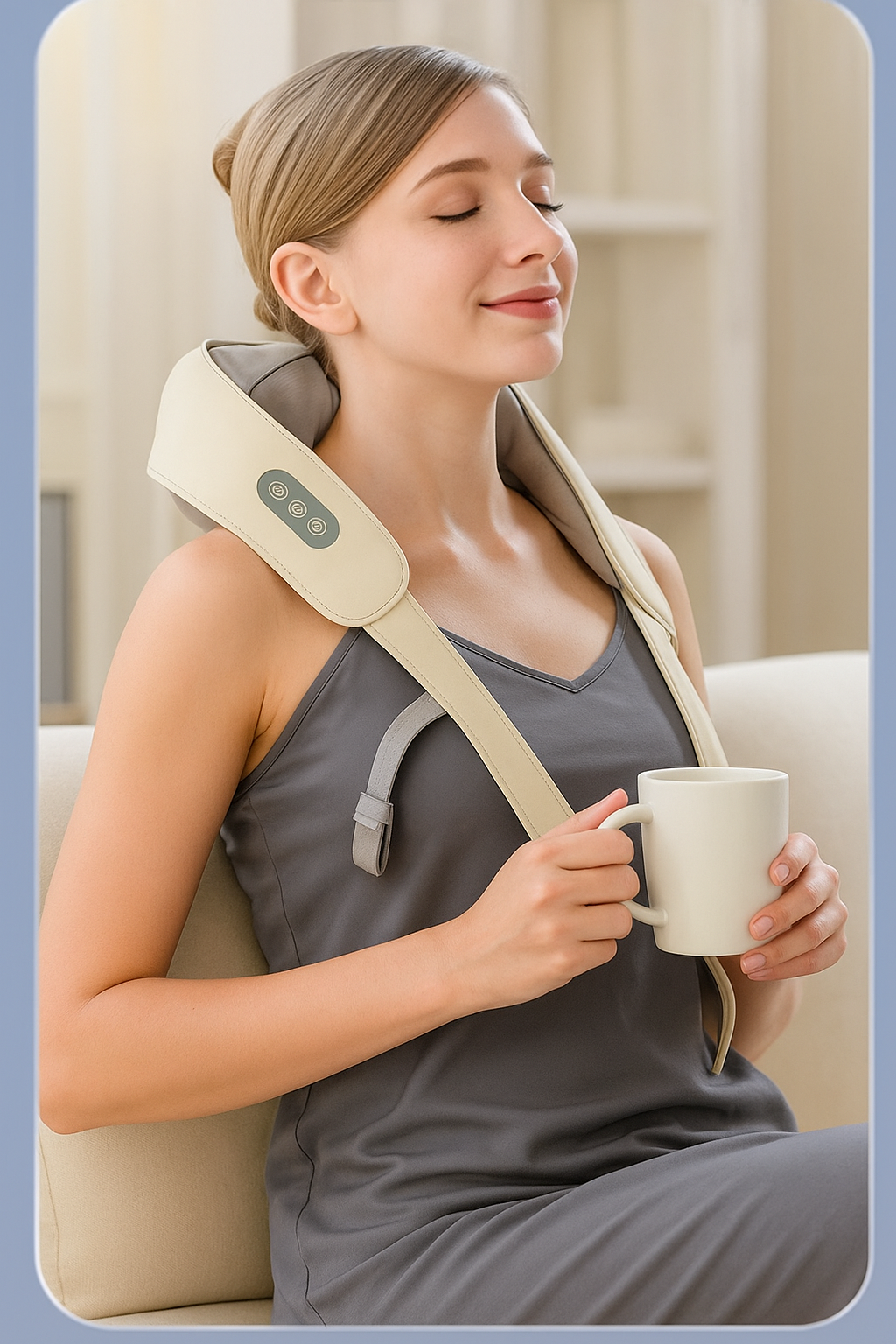 Wireless Neck Shoulder And Back Massager